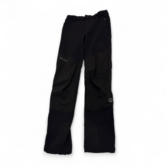 Marmot Highland Technical Hiking Pants Men’s 30 Black Reinforced Knee Softshell